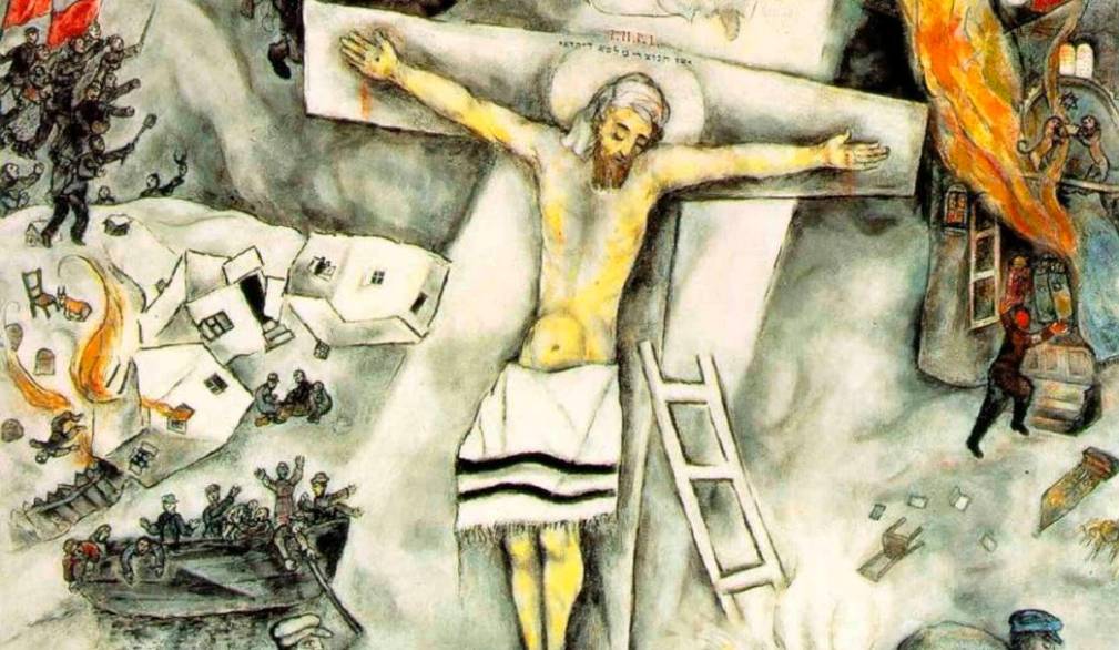 <i>Marc Chagall “Crocifissione bianca” 1938, Art Institute - Chicago</i> <i>Marc Chagall “Crocifissione bianca” 1938, Art Institute - Chicago</i>