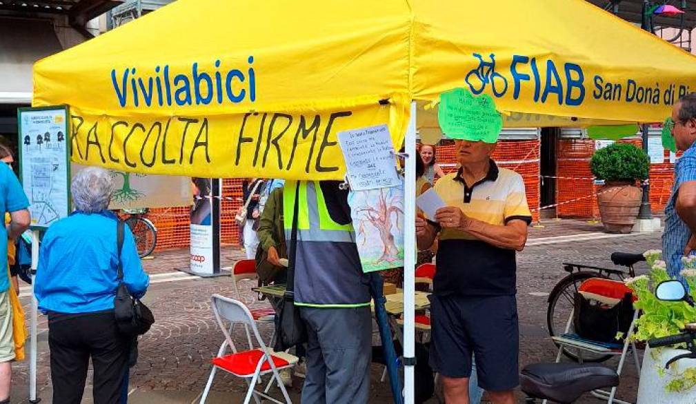 San Donà, una pista ciclabile controversa San Donà, una pista ciclabile controversa
