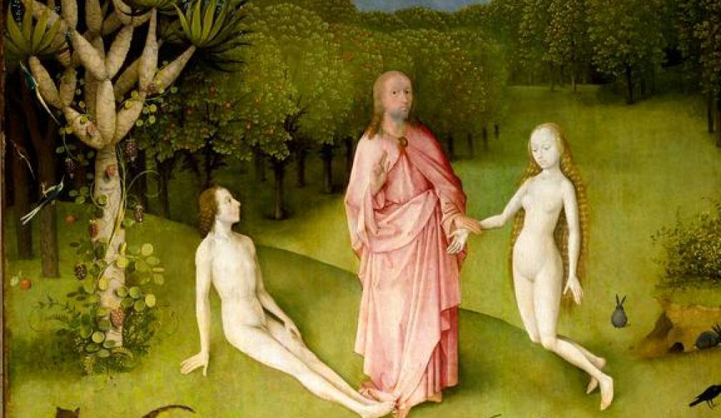 Hieronymus Bosch “Il giardino dell’Eden”, pannello di sinistra del “Trittico delle delizie” - 1480-1490 circa, Museo del Prado - Madrid Hieronymus Bosch “Il giardino dell’Eden”, pannello di sinistra del “Trittico delle delizie” - 1480-1490 circa, Museo del Prado - Madrid
