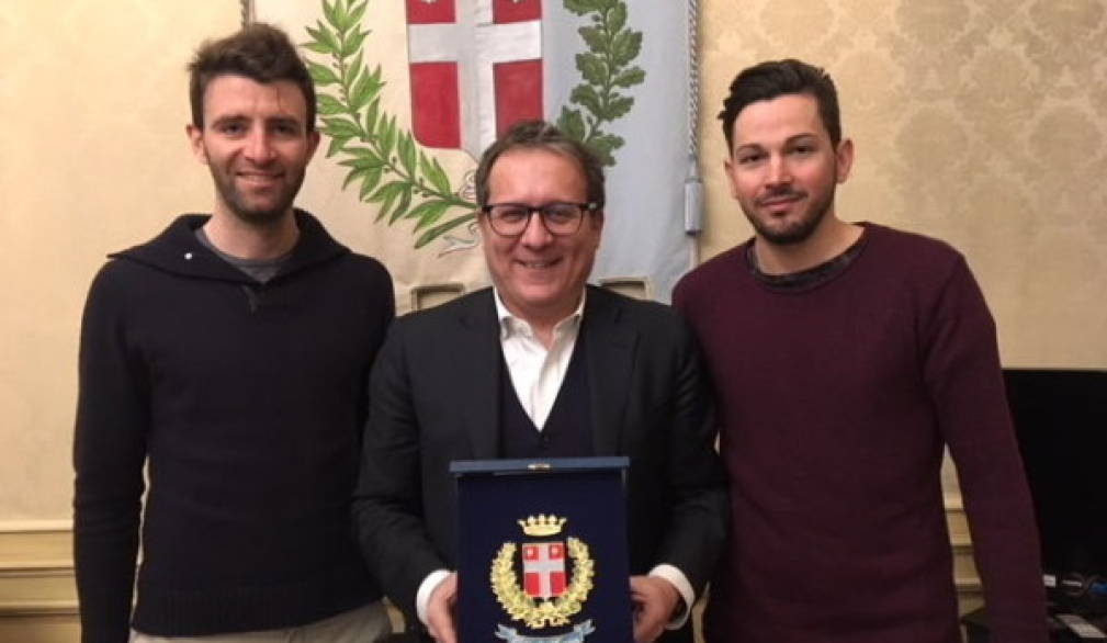 Da Treviso a Parigi in bicicletta: l'impresa di Nicola Zambon e Francesco Bison Da Treviso a Parigi in bicicletta: l'impresa di Nicola Zambon e Francesco Bison