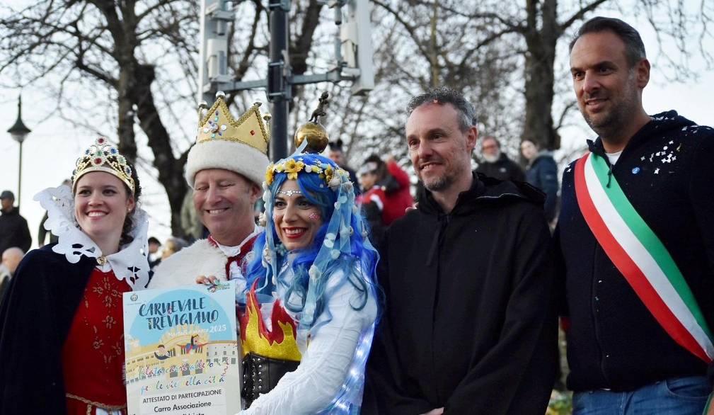 Festeggiamenti per il Carnevale a Treviso
