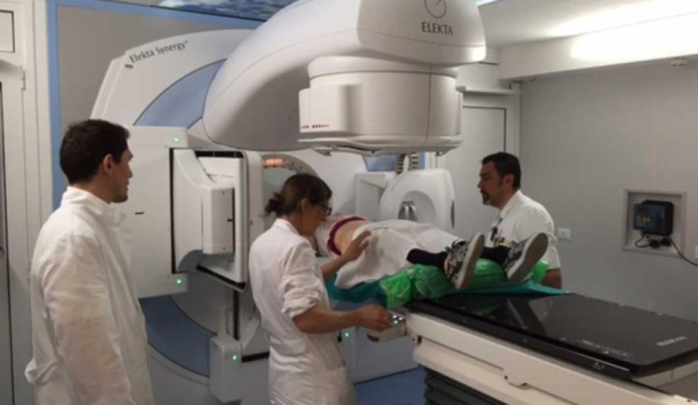 Ca' Foncello: al lavoro il nuovo acceleratore lineare Ca' Foncello: al lavoro il nuovo acceleratore lineare