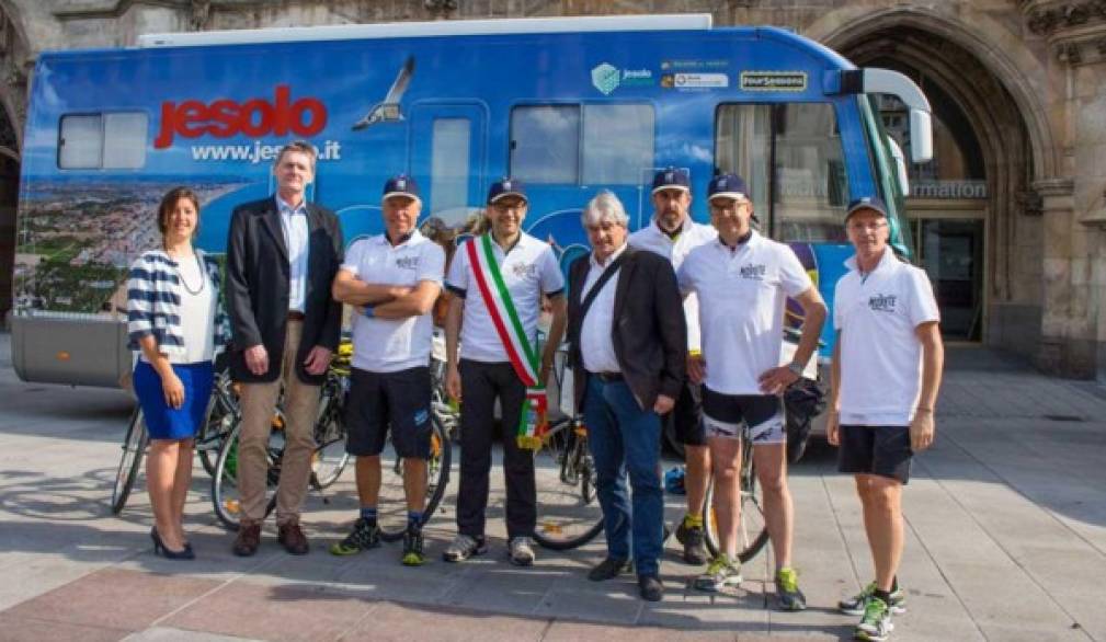 Ciclovia dell'Amicizia, delegazione del Basso Piave incontra il sindaco di Monaco Ciclovia dell'Amicizia, delegazione del Basso Piave incontra il sindaco di Monaco