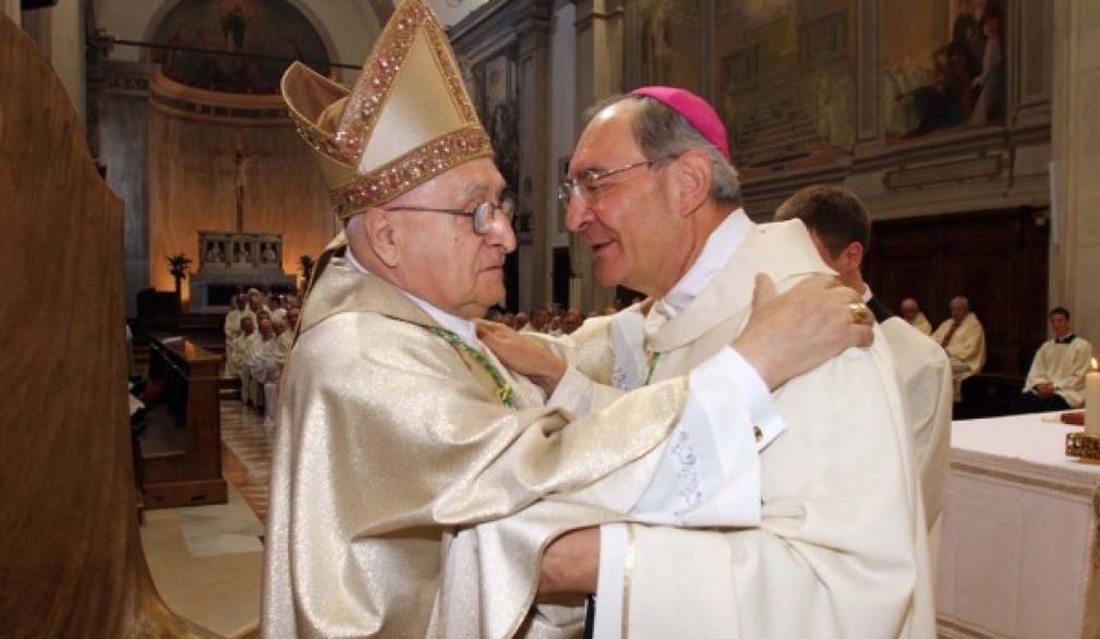 Mons. Magnani compie 90 anni: gli auguri del vescovo Gardin Mons. Magnani compie 90 anni: gli auguri del vescovo Gardin