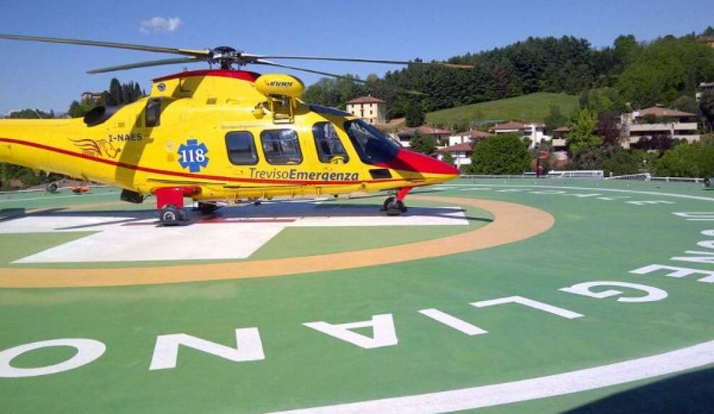 Inaugurata la nuova elisuperficie all'ospedale di Conegliano Inaugurata la nuova elisuperficie all'ospedale di Conegliano