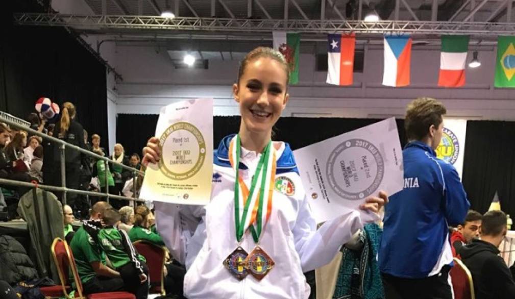 Karate: grande vittoria dell'istranese Alessia Rizzato in Irlanda Karate: grande vittoria dell'istranese Alessia Rizzato in Irlanda