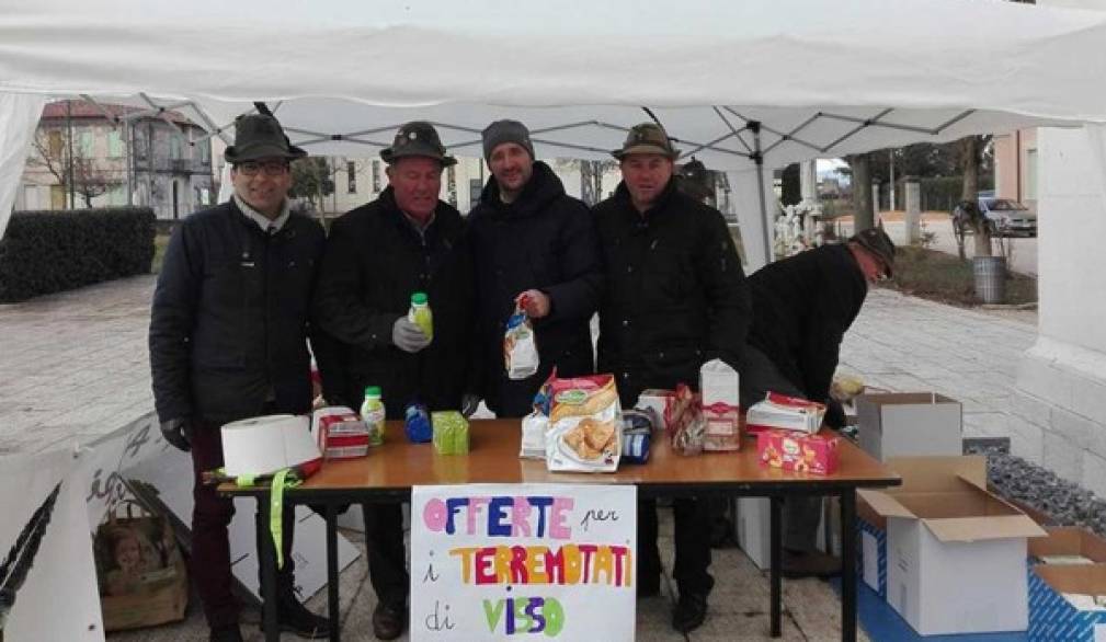 Raccolta di generi alimentari per i terremotati a Salgareda e a Campobernardo Raccolta di generi alimentari per i terremotati a Salgareda e a Campobernardo