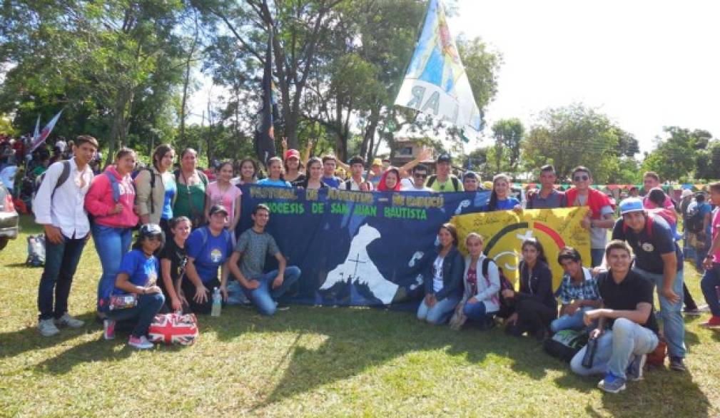 Dai nostri missionari fidei donum: il pellegrinaggio dei giovani paraguagi Dai nostri missionari fidei donum: il pellegrinaggio dei giovani paraguagi