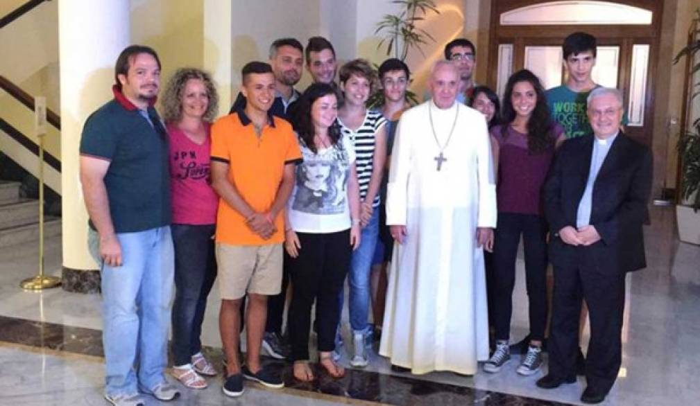 I giovani di Musile con papa Francesco! I giovani di Musile con papa Francesco!