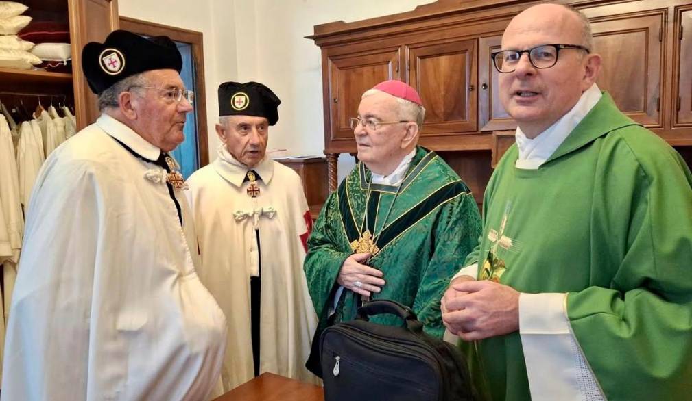Mons. Marcuzzo, emerito di Gerusalemme, sabato scorso a Negrisia Mons. Marcuzzo, emerito di Gerusalemme, sabato scorso a Negrisia