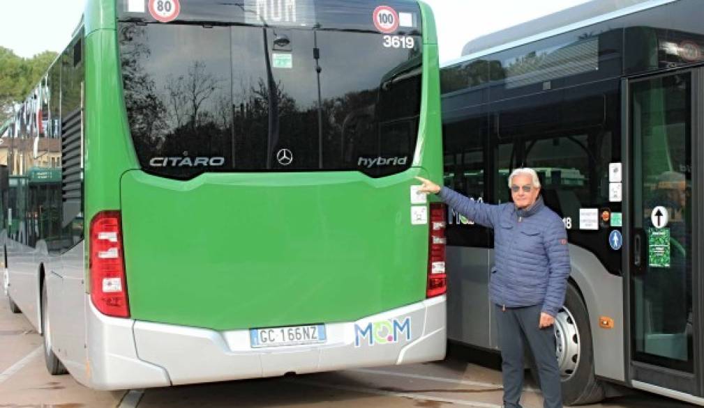 Mom, a Treviso debuttano i primi bus ibridi Mom, a Treviso debuttano i primi bus ibridi
