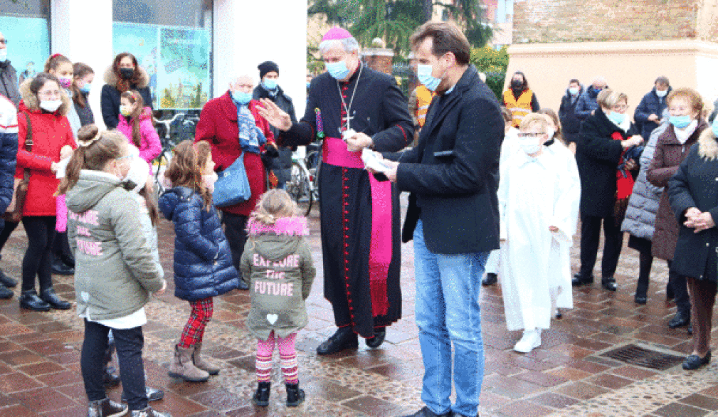 Robegano: inaugurato dal Vescovo il restauro della chiesa-santuario Robegano: inaugurato dal Vescovo il restauro della chiesa-santuario