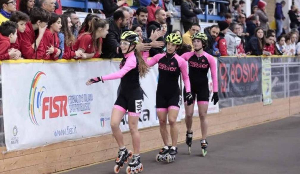 Campionati italiani di pattinaggio corsa: pioggia di medaglie sulla Polisportiva Casier Campionati italiani di pattinaggio corsa: pioggia di medaglie sulla Polisportiva Casier