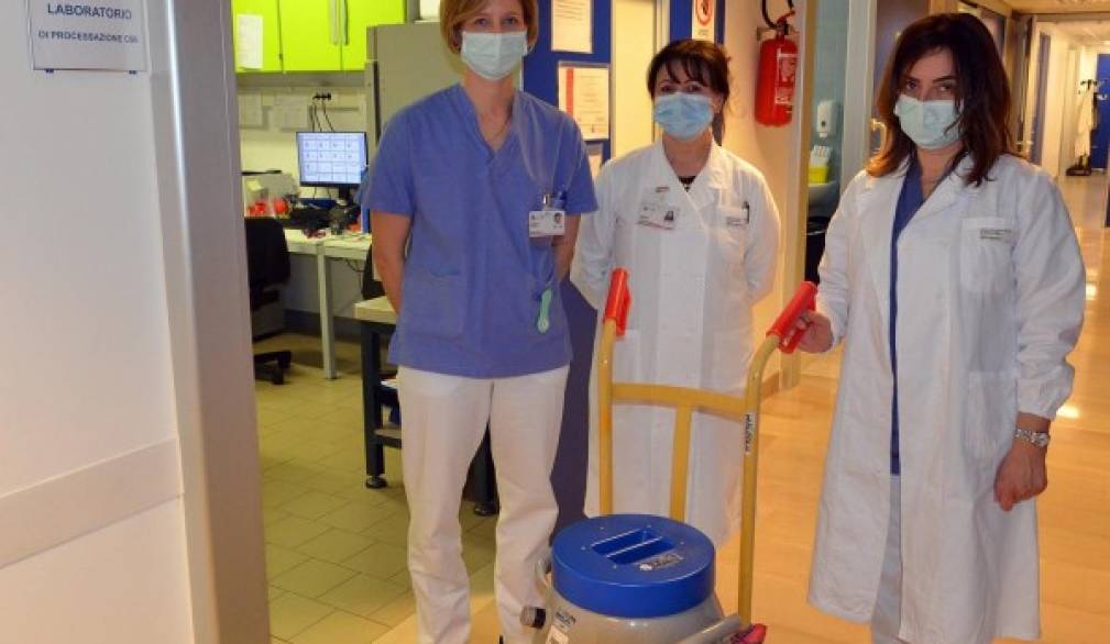 Trapianto di midollo osseo per un bimbo francese affetto da leucemia grazie alle staminali inviate dal Ca’ Foncello Trapianto di midollo osseo per un bimbo francese affetto da leucemia grazie alle staminali inviate dal Ca’ Foncello