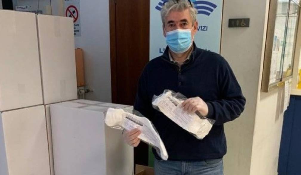 San Biagio: in distribuzione altre 15mila mascherine donate dalla Silcart San Biagio: in distribuzione altre 15mila mascherine donate dalla Silcart