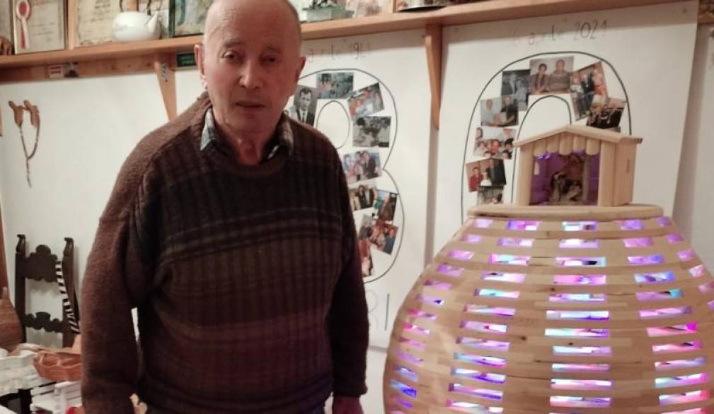Loria: l’artista del Natale che dona le sue opere Loria: l’artista del Natale che dona le sue opere
