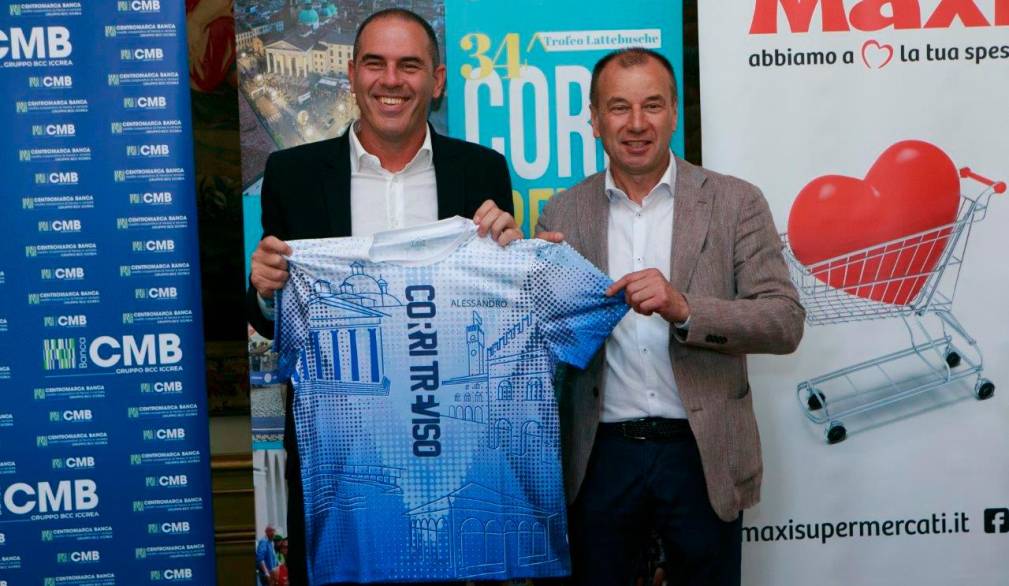 Corritreviso, una serata colorata d’azzurro Corritreviso, una serata colorata d’azzurro