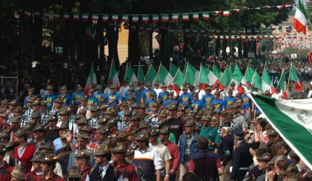 Alpini in festa a Treviso Alpini in festa a Treviso
