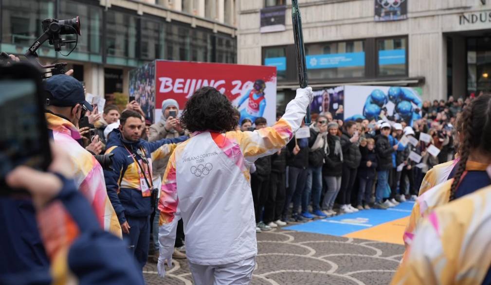 Fiamma olimpica nella Marca, le foto più belle
