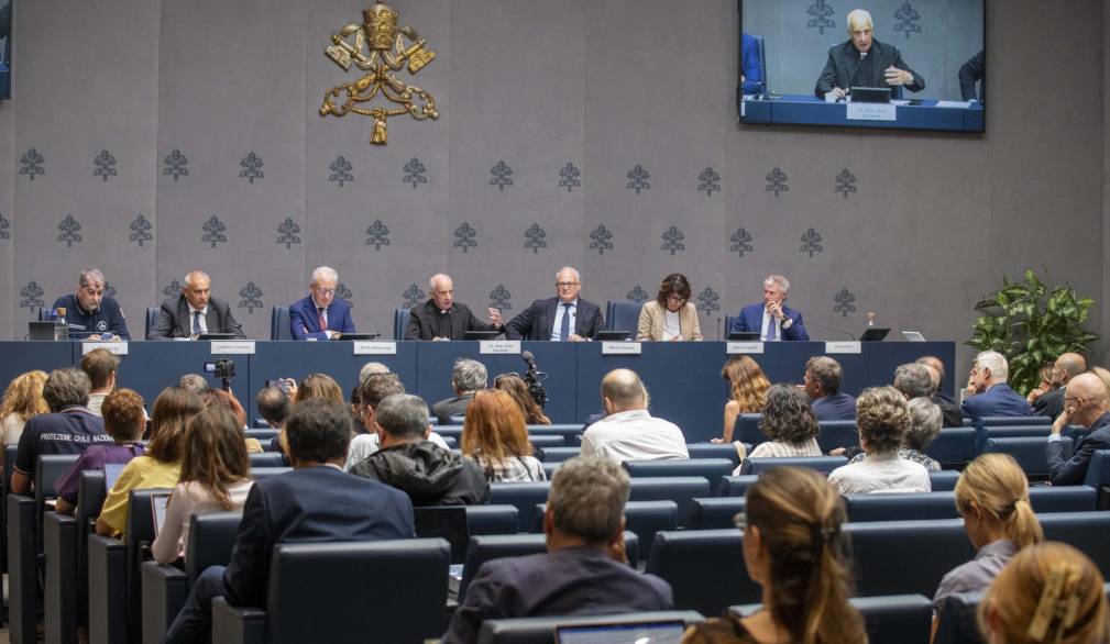 Vaticano, 23 luglio 2025. Conferenza stampa di presentazione del Giubileo dei Giovani Vaticano, 23 luglio 2025. Conferenza stampa di presentazione del Giubileo dei Giovani