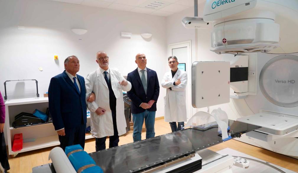 Nuova radioterapia oncologica inaugurata al Ca’ Foncello