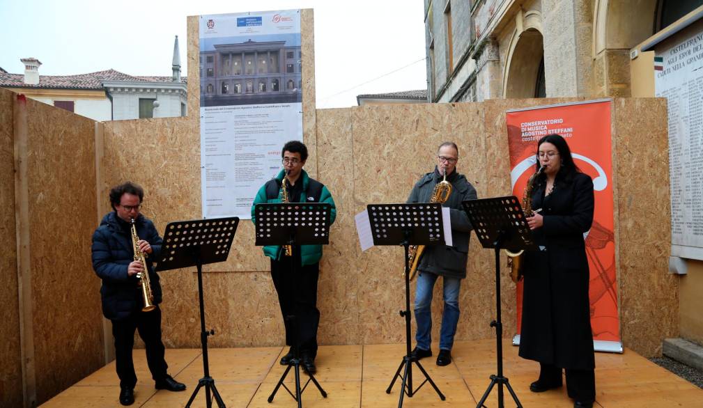 Castelfranco, nuovo conservatorio: il cantiere ha preso il via Castelfranco, nuovo conservatorio: il cantiere ha preso il via