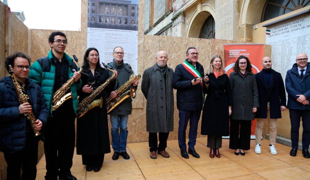 Castelfranco, nuovo conservatorio: il cantiere ha preso il via Castelfranco, nuovo conservatorio: il cantiere ha preso il via