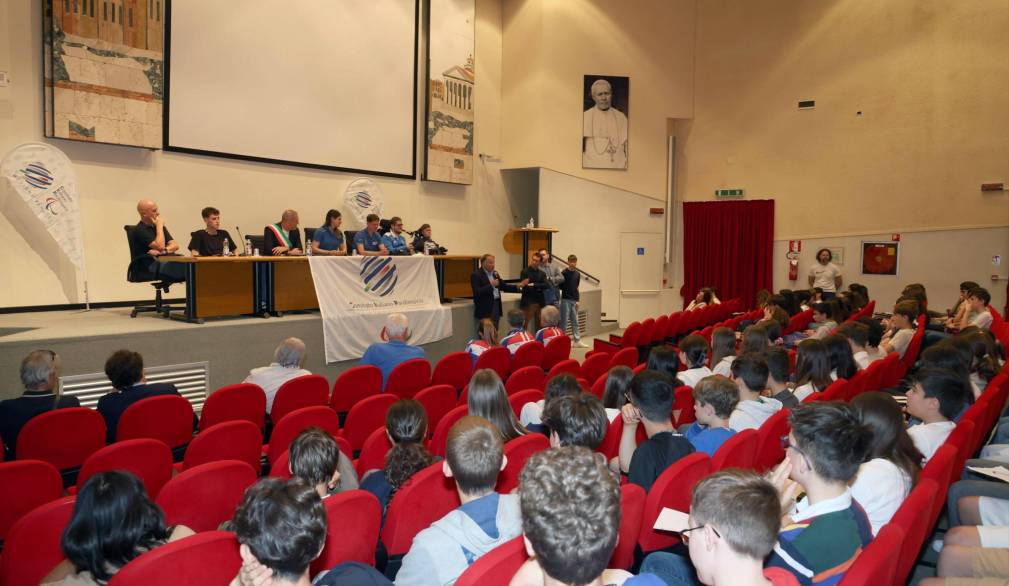 Il Pio X celebra lo sport paralimpico grazie al progetto dello studente Tito Gallina Il Pio X celebra lo sport paralimpico grazie al progetto dello studente Tito Gallina