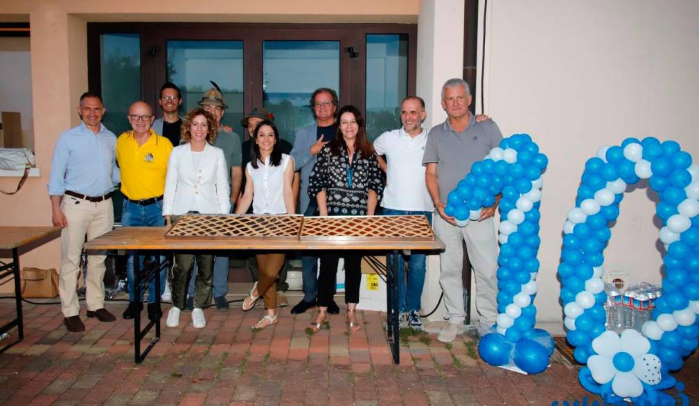 Festeggiati i dieci anni di casa del Campo a Cavaso del Tomba