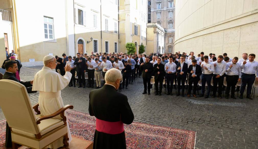 Udienza di papa Leone ai seminaristi del Triveneto: “Non pensatevi soli, e nemmeno da soli” Udienza di papa Leone ai seminaristi del Triveneto: “Non pensatevi soli, e nemmeno da soli”