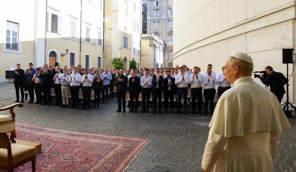 Udienza di papa Leone ai seminaristi del Triveneto: “Non pensatevi soli, e nemmeno da soli” Udienza di papa Leone ai seminaristi del Triveneto: “Non pensatevi soli, e nemmeno da soli”