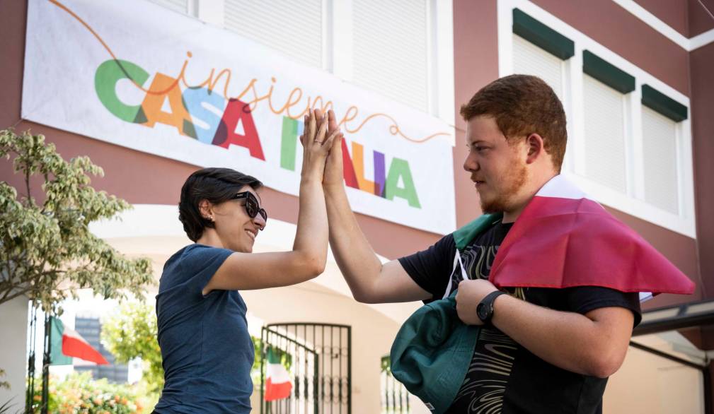 Gmg: i primi arrivi degli italiani a Lisbona Gmg: i primi arrivi degli italiani a Lisbona