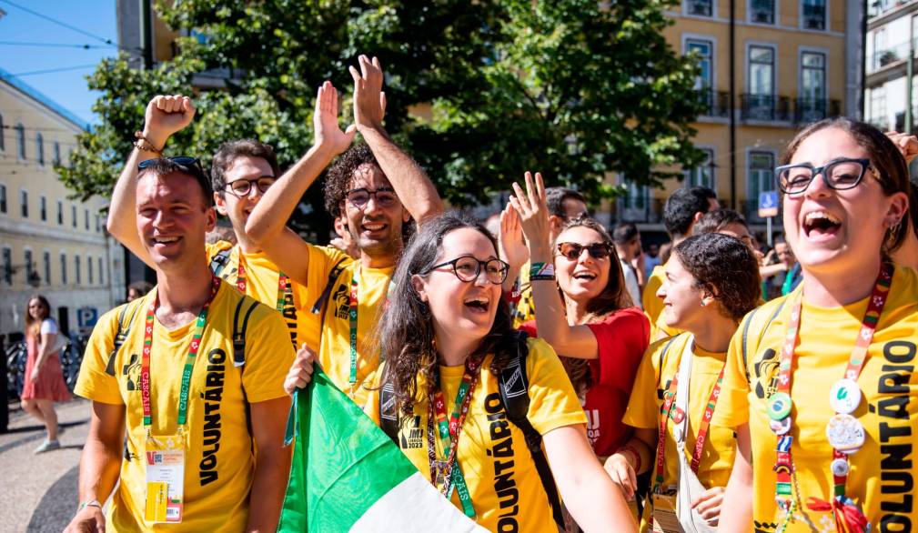 Gmg: i primi arrivi degli italiani a Lisbona Gmg: i primi arrivi degli italiani a Lisbona