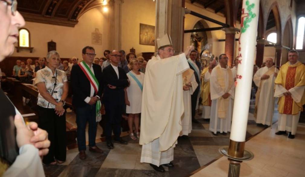 Assunta, tradizionale affidamento alla Madona Granda: "La salvezza non ci strappa dalla storia" Assunta, tradizionale affidamento alla Madona Granda: "La salvezza non ci strappa dalla storia"