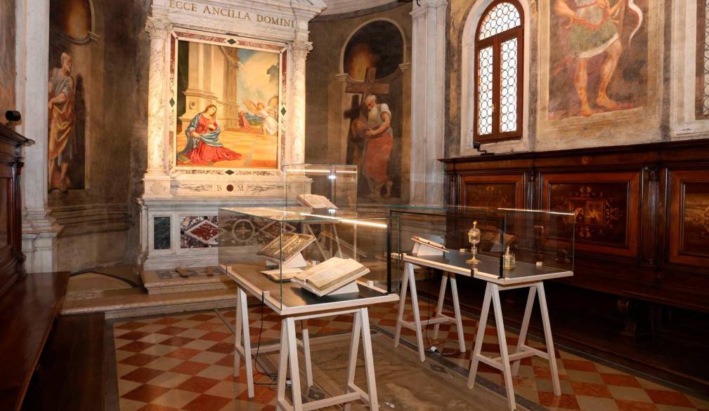 La cappella Malchiostro in Cattedrale È nel percorso della mostra “Il dono e la speranza”
