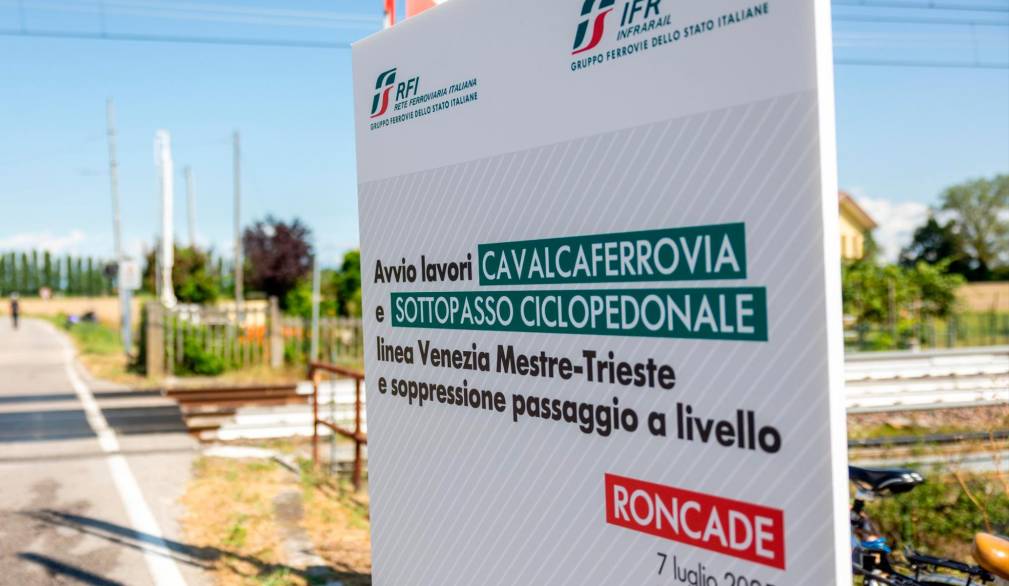 Ca’ Tron, posata la prima pietra dell’atteso sovrappasso Ca’ Tron, posata la prima pietra dell’atteso sovrappasso