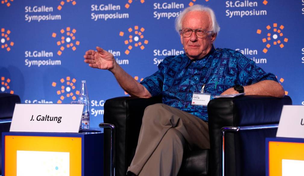 E’ mancato Johan Galtung, grande studioso della nonviolenza E’ mancato Johan Galtung, grande studioso della nonviolenza
