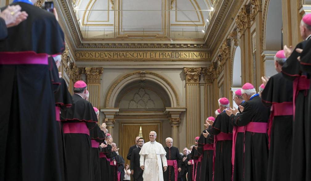 Il Vescovo Tomasi a Papa Leone: “Le porto il saluto di tanti che le vogliono bene e pregano per lei” Il Vescovo Tomasi a Papa Leone: “Le porto il saluto di tanti che le vogliono bene e pregano per lei”