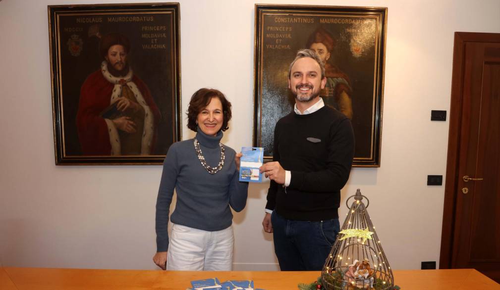 Cristina Guarnieri (Centro aiuto alla vita) e Antonio Battilana (Cda Maurocordato)