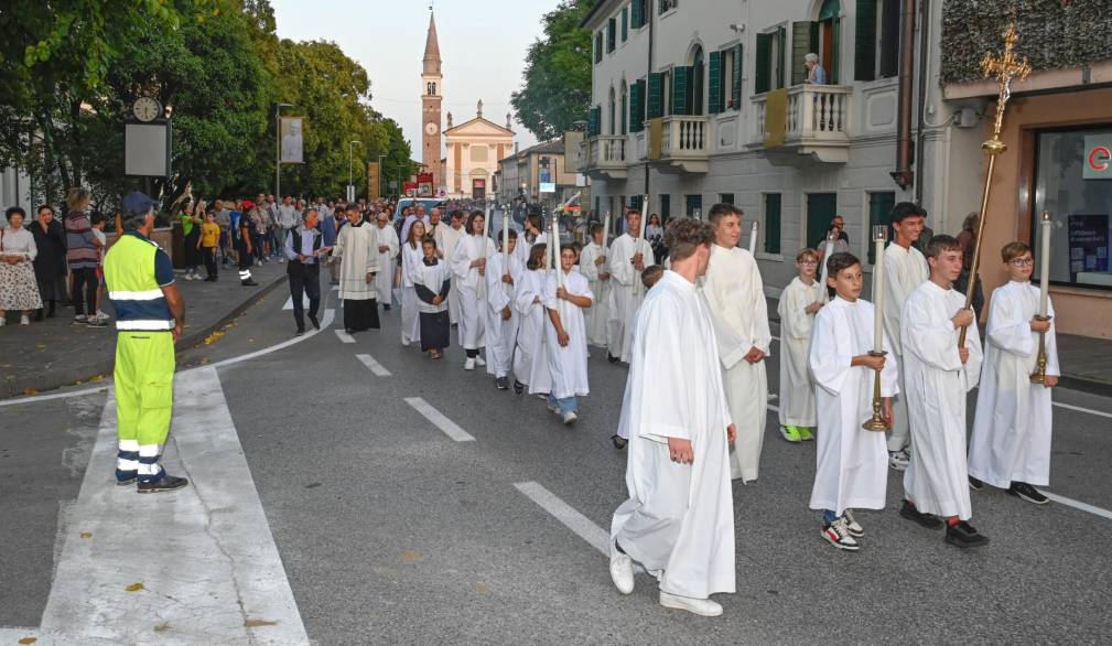 L’arrivo a Riese L’arrivo a Riese