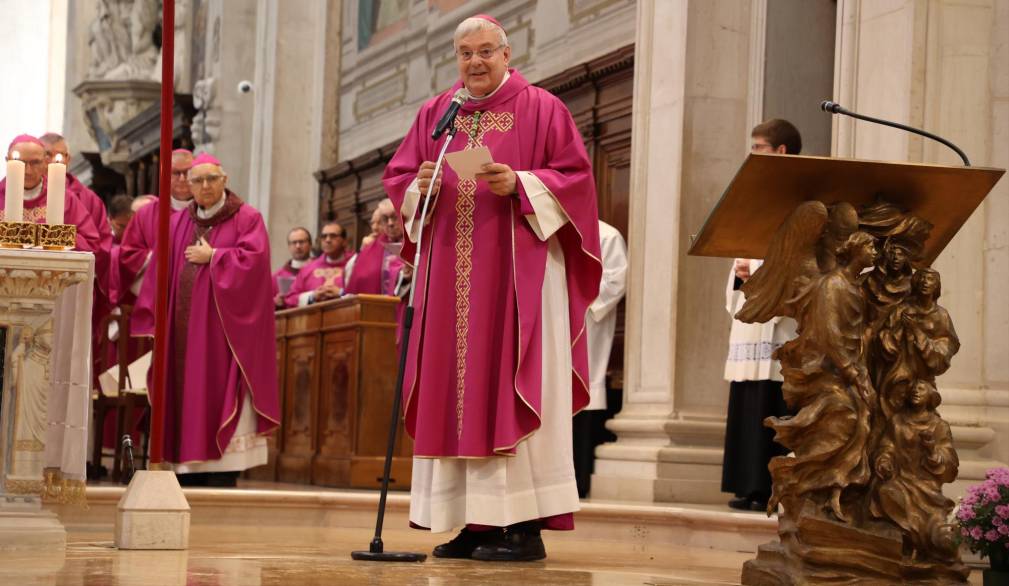 Messa funebre del vescovo emerito Paolo Magnani: saluto introduttivo del vescovo Michele Tomasi