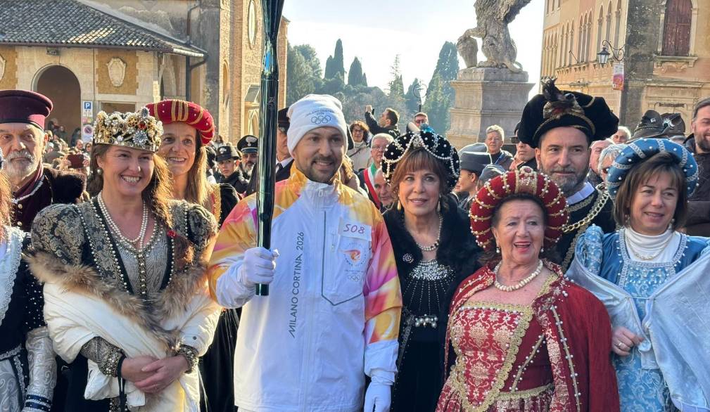 Fiamma olimpica nella Marca, le foto più belle