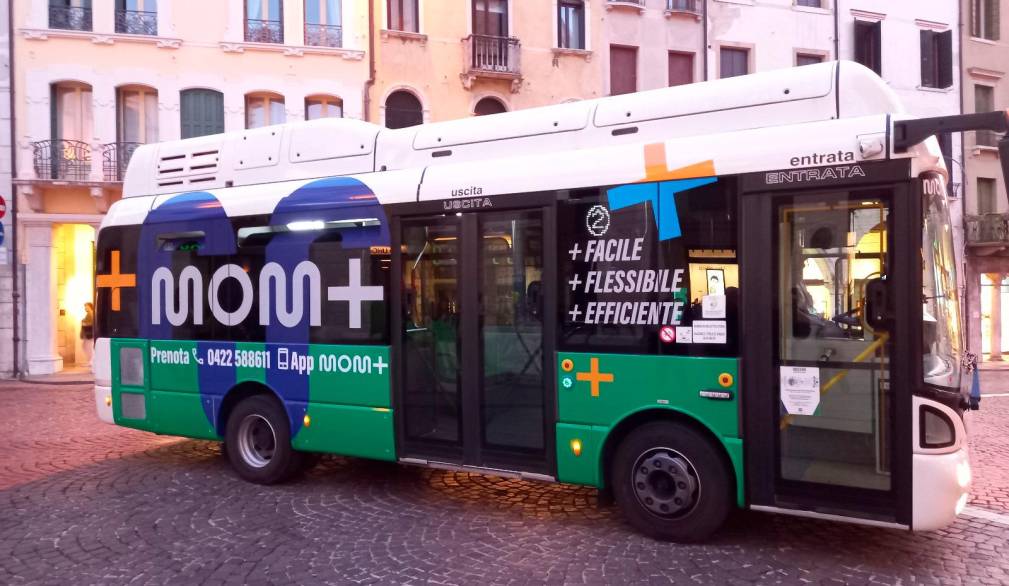 A Treviso e Carbonera la nuova sperimentazione per il servizio di bus a chiamata Mom A Treviso e Carbonera la nuova sperimentazione per il servizio di bus a chiamata Mom