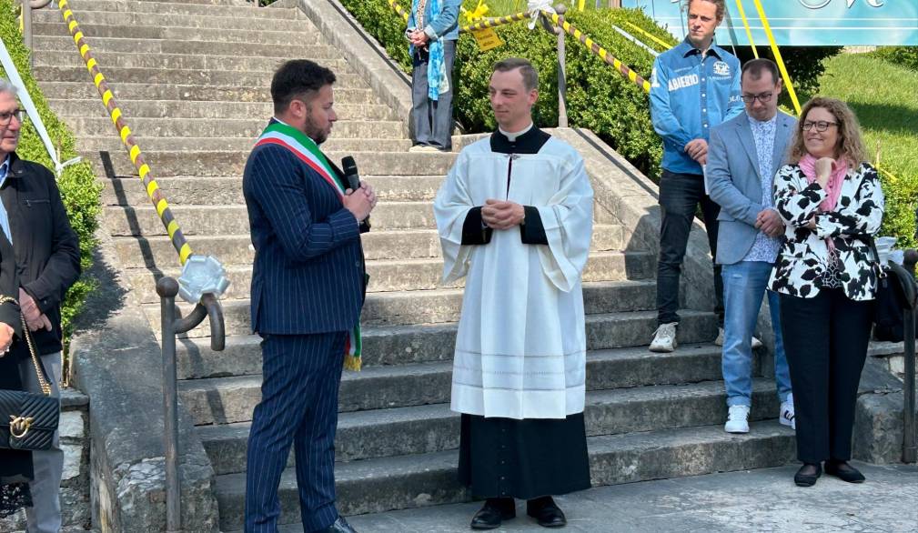Grande festa nella comunità di Liedolo per la prima messa di don Mattia Gardin Grande festa nella comunità di Liedolo per la prima messa di don Mattia Gardin