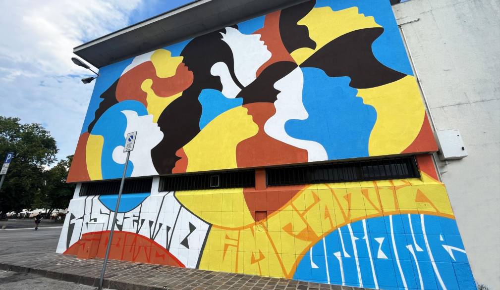 L’opera murale “Inclusione” di Montebelluna L’opera murale “Inclusione” di Montebelluna
