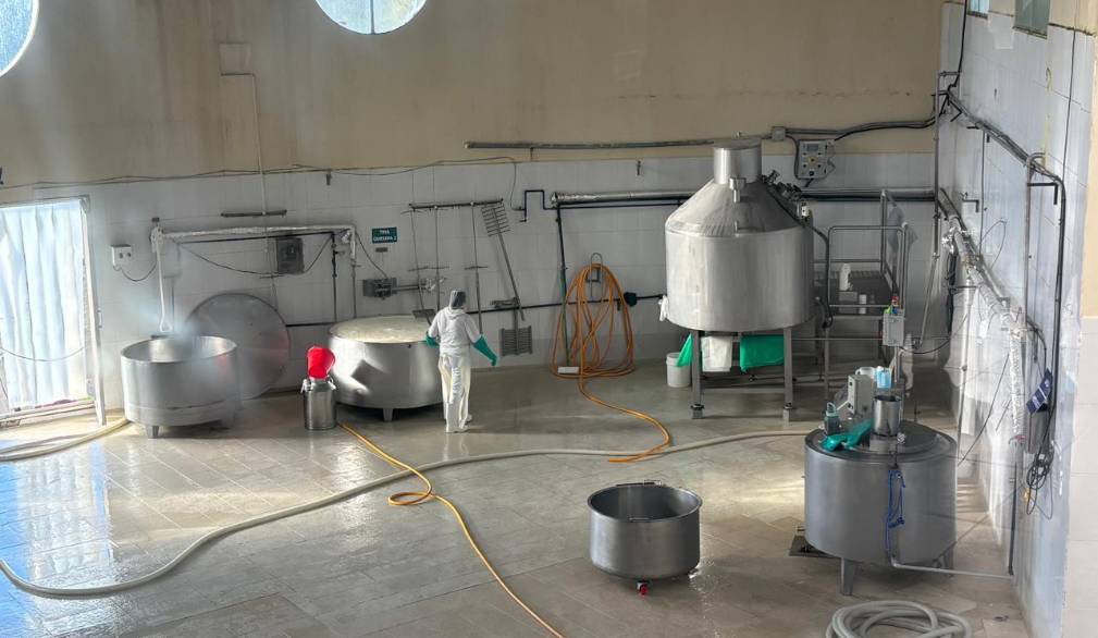 Salinas: caseificio