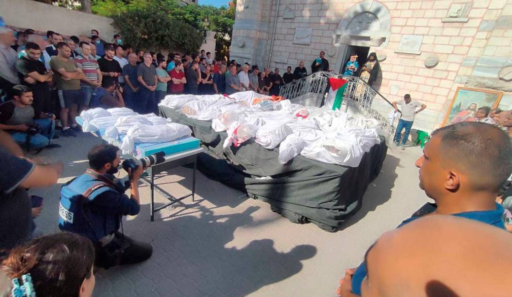 Foto: latin Parish Gaza Foto: latin Parish Gaza
