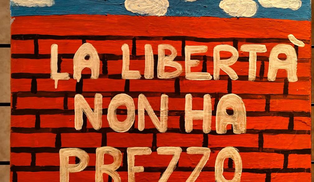 Dipinto di una persona detenuta nel carcere di Santa Bona Dipinto di una persona detenuta nel carcere di Santa Bona