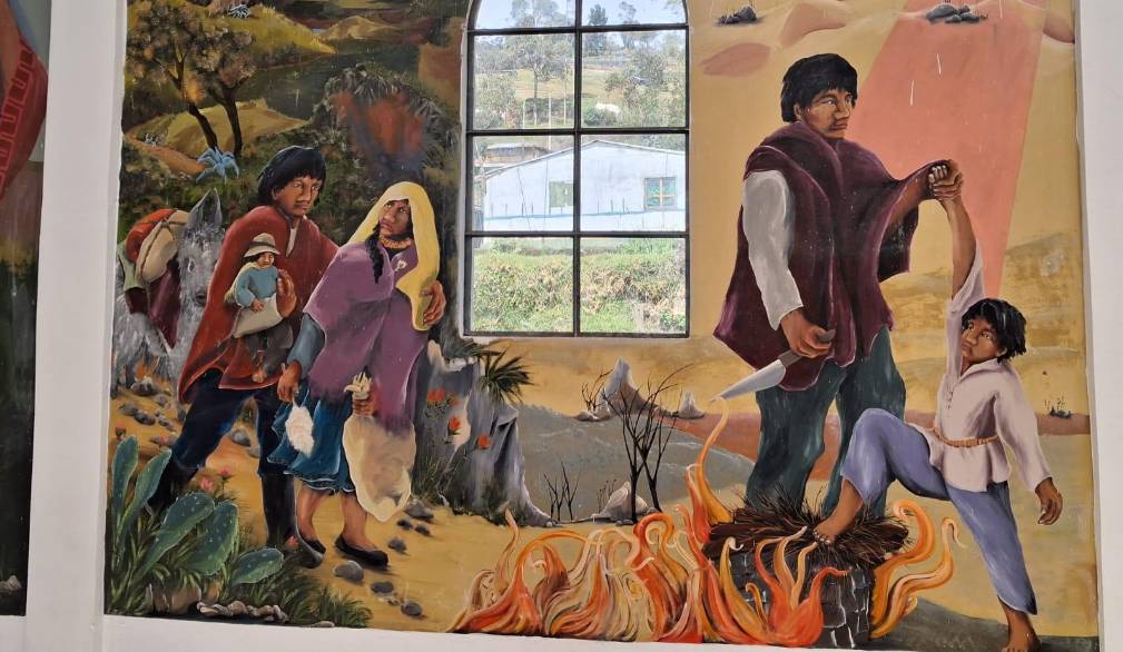 Chiesetta di Playapamba a Simiatug