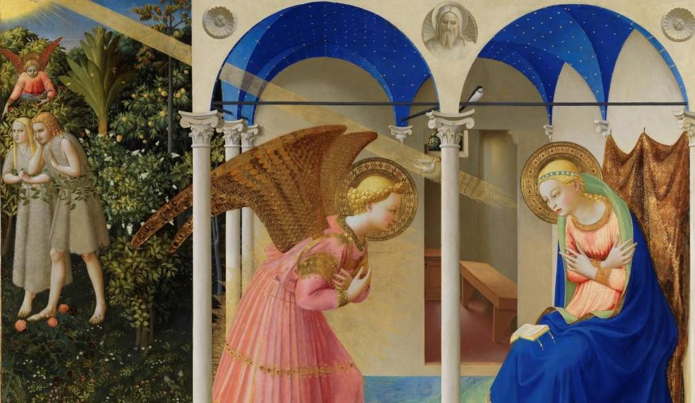 <i>﻿Beato Angelico “Annunciazione” 1435 circa, Museo del Prado - Madrid</i>